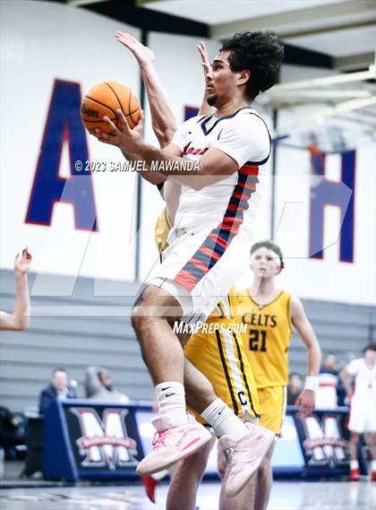 Thumbnail 2 in Crespi @ Maranatha (21st Annual Rose City Roundball Classic. Semi Final) photogallery.