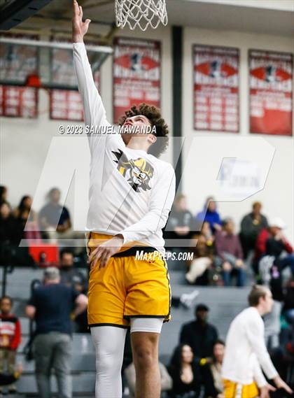 Thumbnail 1 in Crespi @ Maranatha (21st Annual Rose City Roundball Classic. Semi Final) photogallery.