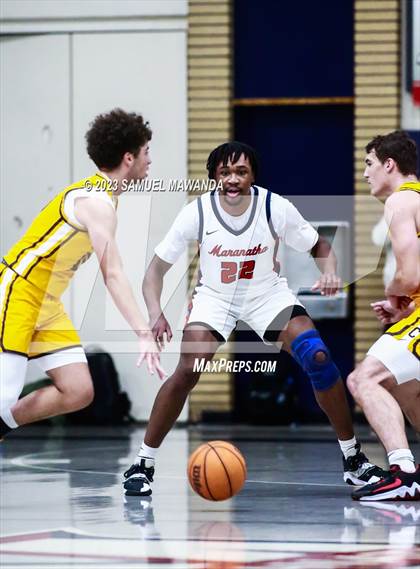 Thumbnail 2 in Crespi @ Maranatha (21st Annual Rose City Roundball Classic. Semi Final) photogallery.