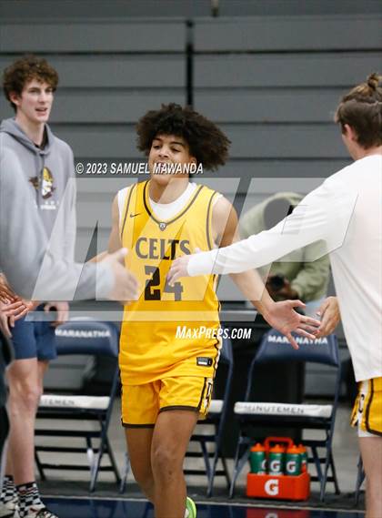 Thumbnail 2 in Crespi @ Maranatha (21st Annual Rose City Roundball Classic. Semi Final) photogallery.