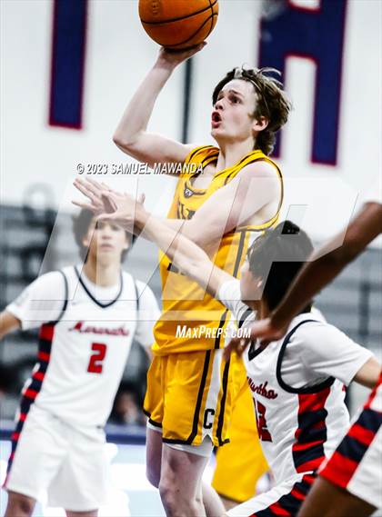 Thumbnail 2 in Crespi @ Maranatha (21st Annual Rose City Roundball Classic. Semi Final) photogallery.