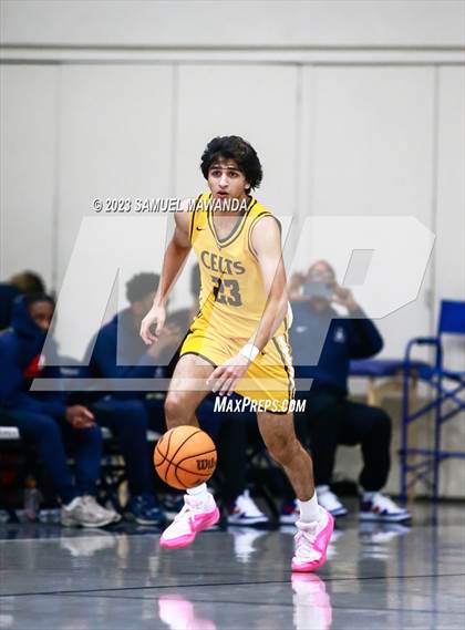 Thumbnail 2 in Crespi @ Maranatha (21st Annual Rose City Roundball Classic. Semi Final) photogallery.