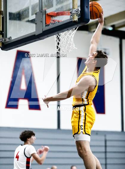 Thumbnail 1 in Crespi @ Maranatha (21st Annual Rose City Roundball Classic. Semi Final) photogallery.