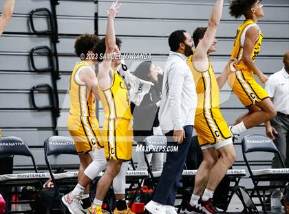Thumbnail 3 in Crespi @ Maranatha (21st Annual Rose City Roundball Classic. Semi Final) photogallery.