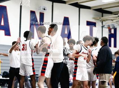 Thumbnail 2 in Crespi @ Maranatha (21st Annual Rose City Roundball Classic. Semi Final) photogallery.
