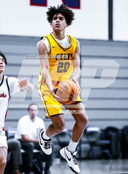Thumbnail 2 in Crespi @ Maranatha (21st Annual Rose City Roundball Classic. Semi Final) photogallery.