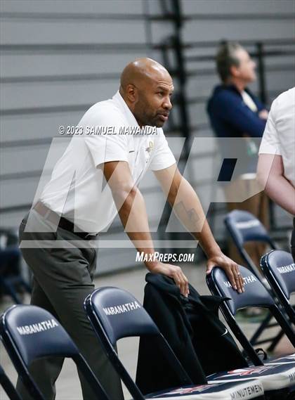 Thumbnail 1 in Crespi @ Maranatha (21st Annual Rose City Roundball Classic. Semi Final) photogallery.