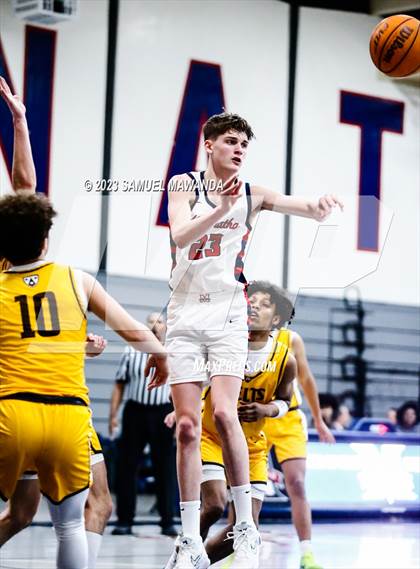 Thumbnail 1 in Crespi @ Maranatha (21st Annual Rose City Roundball Classic. Semi Final) photogallery.