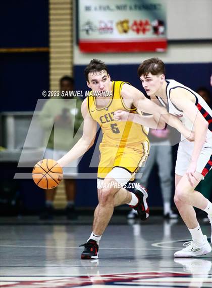 Thumbnail 3 in Crespi @ Maranatha (21st Annual Rose City Roundball Classic. Semi Final) photogallery.