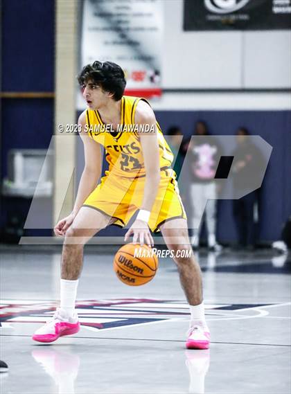 Thumbnail 2 in Crespi @ Maranatha (21st Annual Rose City Roundball Classic. Semi Final) photogallery.
