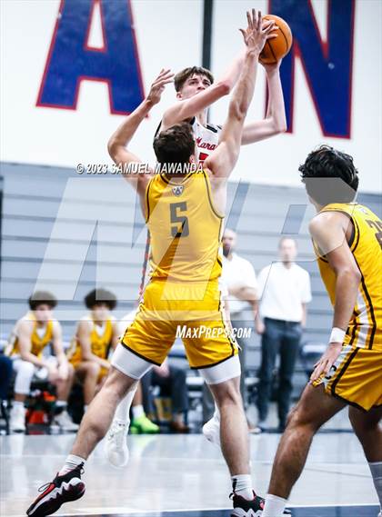 Thumbnail 3 in Crespi @ Maranatha (21st Annual Rose City Roundball Classic. Semi Final) photogallery.