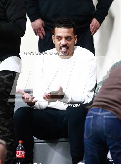 Thumbnail 1 in Crespi @ Maranatha (21st Annual Rose City Roundball Classic. Semi Final) photogallery.