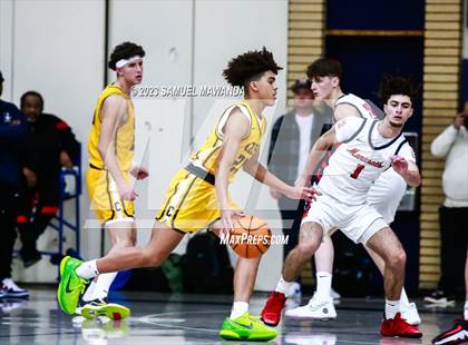 Thumbnail 3 in Crespi @ Maranatha (21st Annual Rose City Roundball Classic. Semi Final) photogallery.