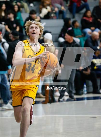 Thumbnail 3 in Crespi @ Maranatha (21st Annual Rose City Roundball Classic. Semi Final) photogallery.