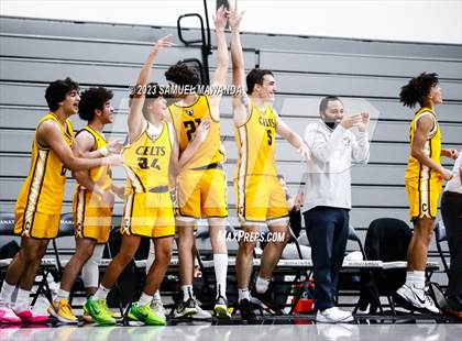 Thumbnail 1 in Crespi @ Maranatha (21st Annual Rose City Roundball Classic. Semi Final) photogallery.