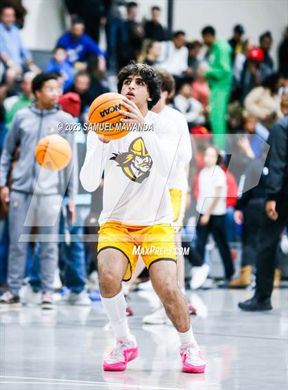 Thumbnail 3 in Crespi @ Maranatha (21st Annual Rose City Roundball Classic. Semi Final) photogallery.