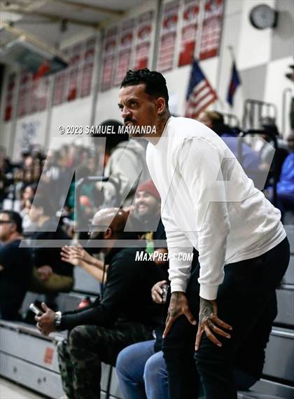 Thumbnail 2 in Crespi @ Maranatha (21st Annual Rose City Roundball Classic. Semi Final) photogallery.