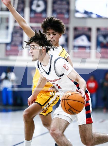 Thumbnail 2 in Crespi @ Maranatha (21st Annual Rose City Roundball Classic. Semi Final) photogallery.