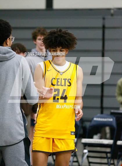 Thumbnail 3 in Crespi @ Maranatha (21st Annual Rose City Roundball Classic. Semi Final) photogallery.