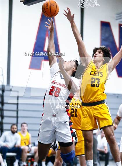 Thumbnail 1 in Crespi @ Maranatha (21st Annual Rose City Roundball Classic. Semi Final) photogallery.