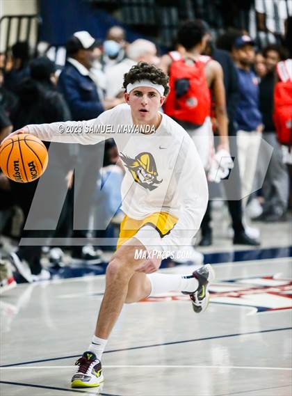 Thumbnail 3 in Crespi @ Maranatha (21st Annual Rose City Roundball Classic. Semi Final) photogallery.