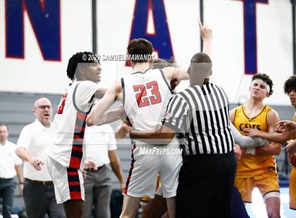 Thumbnail 1 in Crespi @ Maranatha (21st Annual Rose City Roundball Classic. Semi Final) photogallery.