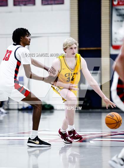 Thumbnail 3 in Crespi @ Maranatha (21st Annual Rose City Roundball Classic. Semi Final) photogallery.