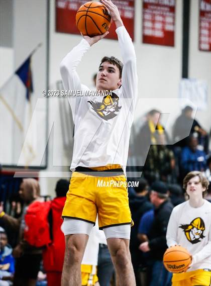 Thumbnail 1 in Crespi @ Maranatha (21st Annual Rose City Roundball Classic. Semi Final) photogallery.