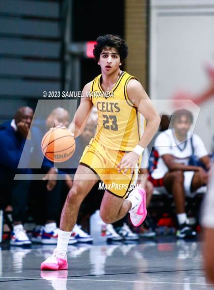 Thumbnail 1 in Crespi @ Maranatha (21st Annual Rose City Roundball Classic. Semi Final) photogallery.