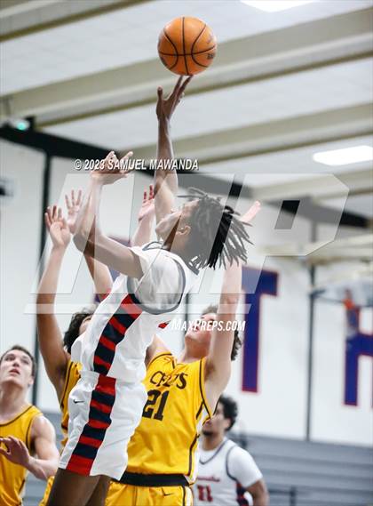 Thumbnail 3 in Crespi @ Maranatha (21st Annual Rose City Roundball Classic. Semi Final) photogallery.