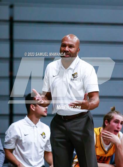 Thumbnail 1 in Crespi @ Maranatha (21st Annual Rose City Roundball Classic. Semi Final) photogallery.