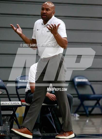 Thumbnail 2 in Crespi @ Maranatha (21st Annual Rose City Roundball Classic. Semi Final) photogallery.