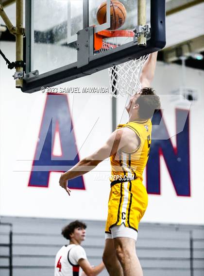 Thumbnail 2 in Crespi @ Maranatha (21st Annual Rose City Roundball Classic. Semi Final) photogallery.