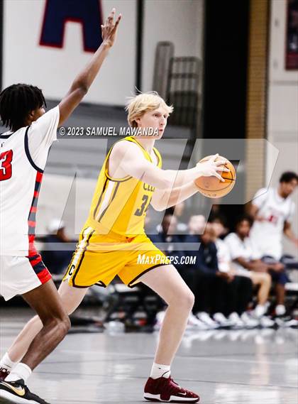 Thumbnail 3 in Crespi @ Maranatha (21st Annual Rose City Roundball Classic. Semi Final) photogallery.