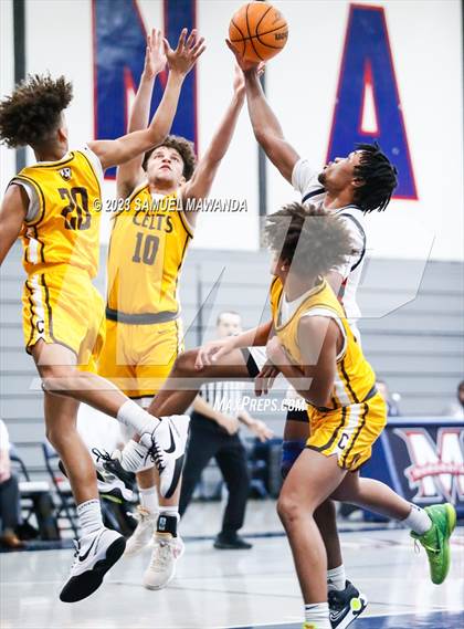 Thumbnail 2 in Crespi @ Maranatha (21st Annual Rose City Roundball Classic. Semi Final) photogallery.