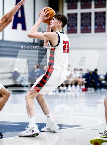 Thumbnail 3 in Crespi @ Maranatha (21st Annual Rose City Roundball Classic. Semi Final) photogallery.