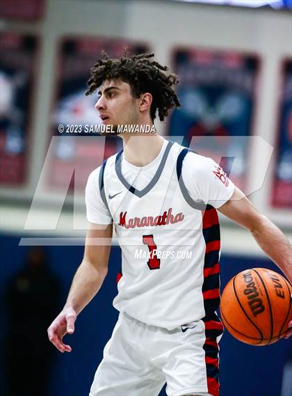 Thumbnail 3 in Crespi @ Maranatha (21st Annual Rose City Roundball Classic. Semi Final) photogallery.