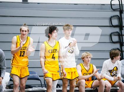 Thumbnail 1 in Crespi @ Maranatha (21st Annual Rose City Roundball Classic. Semi Final) photogallery.