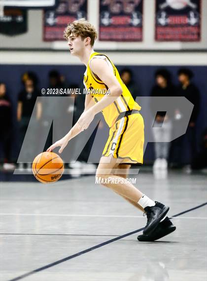 Thumbnail 2 in Crespi @ Maranatha (21st Annual Rose City Roundball Classic. Semi Final) photogallery.