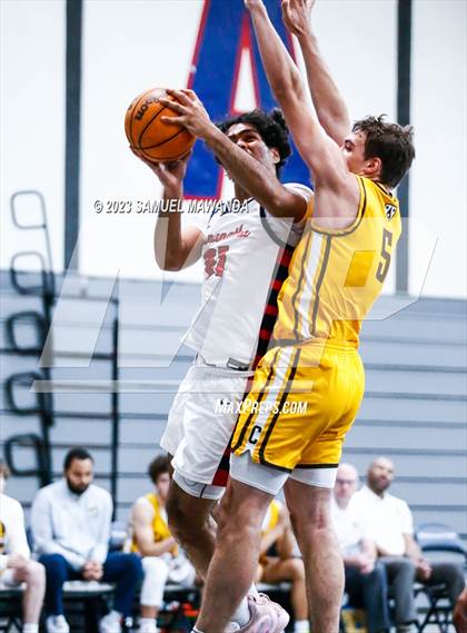 Thumbnail 3 in Crespi @ Maranatha (21st Annual Rose City Roundball Classic. Semi Final) photogallery.