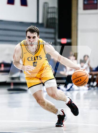 Thumbnail 3 in Crespi @ Maranatha (21st Annual Rose City Roundball Classic. Semi Final) photogallery.