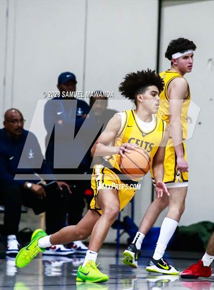 Thumbnail 2 in Crespi @ Maranatha (21st Annual Rose City Roundball Classic. Semi Final) photogallery.