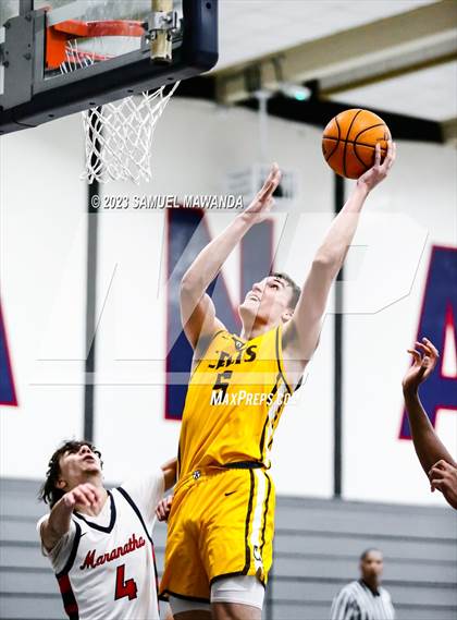 Thumbnail 2 in Crespi @ Maranatha (21st Annual Rose City Roundball Classic. Semi Final) photogallery.