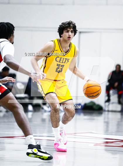 Thumbnail 1 in Crespi @ Maranatha (21st Annual Rose City Roundball Classic. Semi Final) photogallery.
