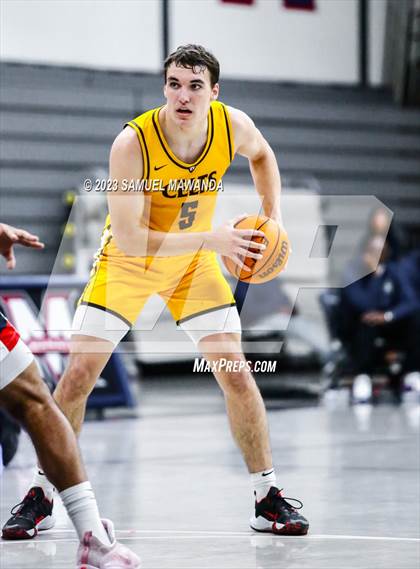 Thumbnail 3 in Crespi @ Maranatha (21st Annual Rose City Roundball Classic. Semi Final) photogallery.