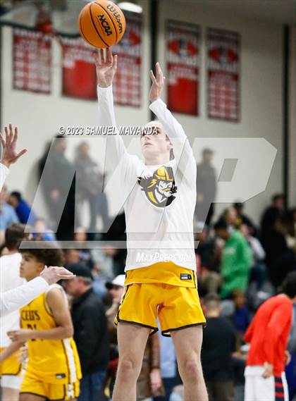 Thumbnail 1 in Crespi @ Maranatha (21st Annual Rose City Roundball Classic. Semi Final) photogallery.