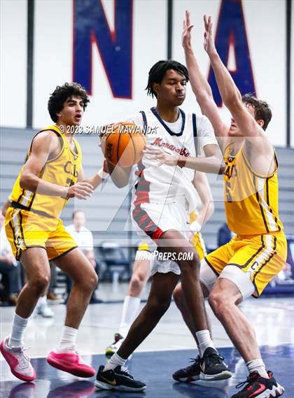 Thumbnail 2 in Crespi @ Maranatha (21st Annual Rose City Roundball Classic. Semi Final) photogallery.