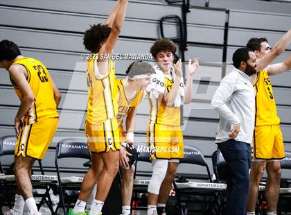 Thumbnail 1 in Crespi @ Maranatha (21st Annual Rose City Roundball Classic. Semi Final) photogallery.