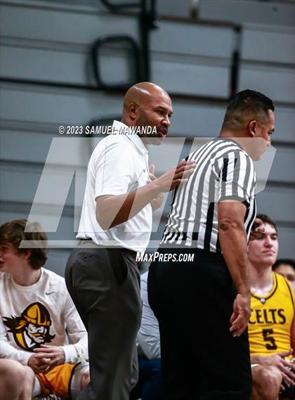 Thumbnail 3 in Crespi @ Maranatha (21st Annual Rose City Roundball Classic. Semi Final) photogallery.