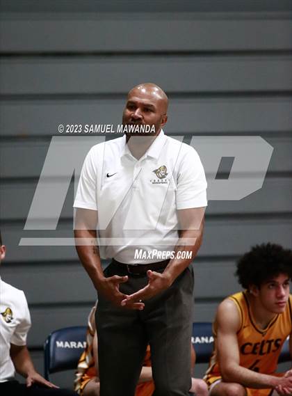 Thumbnail 3 in Crespi @ Maranatha (21st Annual Rose City Roundball Classic. Semi Final) photogallery.